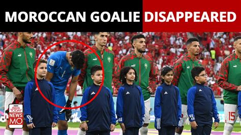 Qatar FIFA 2022: Where'd he go? Morocco goalie disappears at World Cup ...