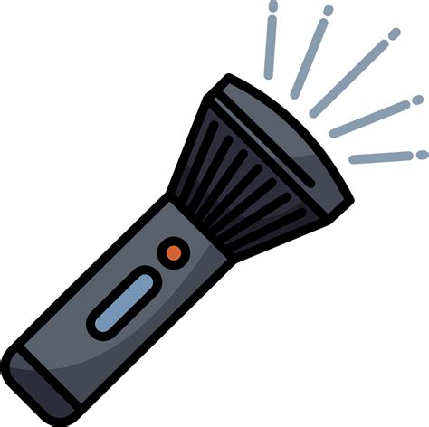 Flashlight clipart. Free download transparent .PNG | Creazilla