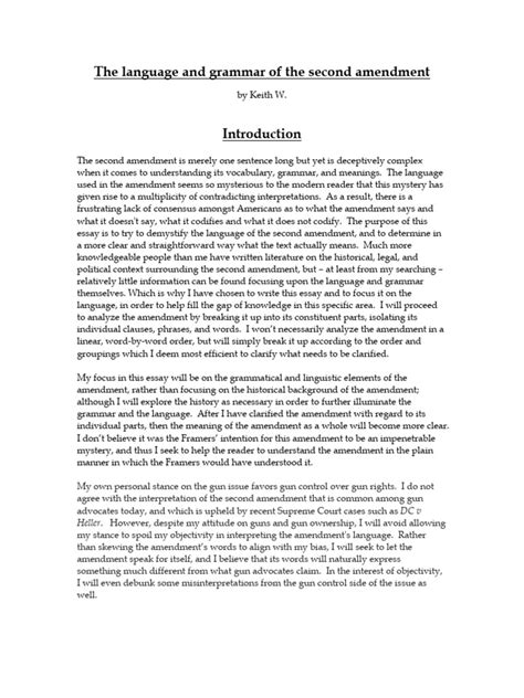 Image result for Complete Second Amendment Text