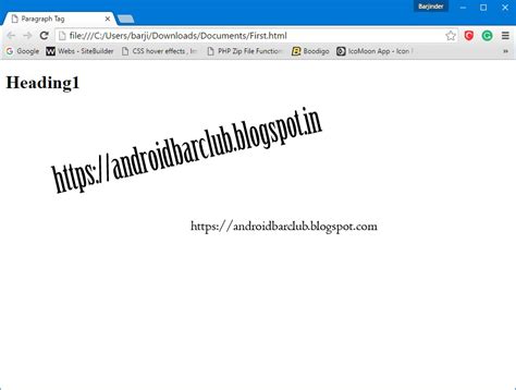 Comment Tag in HTML 的图像结果