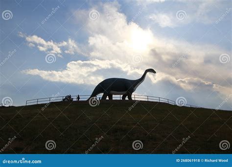 Dinosaur Park on Skyline Drive, Rapid City, South Dakota Editorial ...