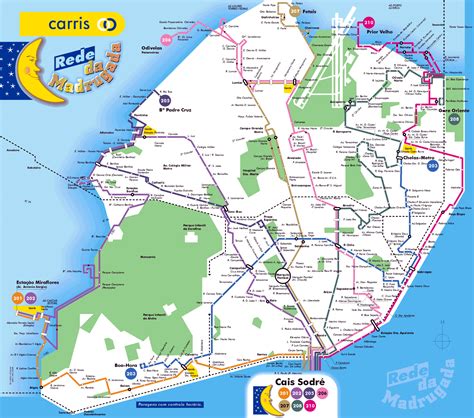 Large tourist map of Lisbon. Lisbon city large tourist map | Vidiani ...