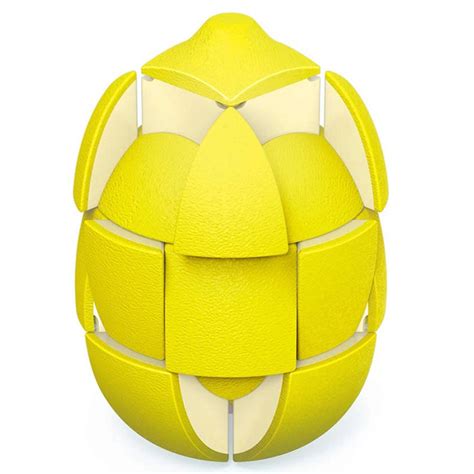 Lemon Shaped Magic Cube Puzzle | Educational Toy – Cuberkart
