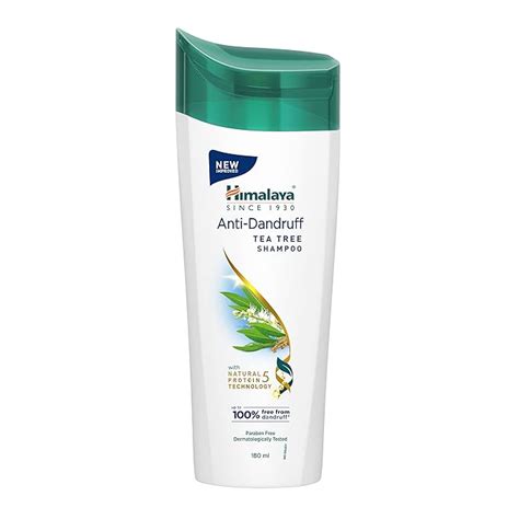 Buy Himalaya Anti-Dandruff Tea Tree Shampoo, Removes up to 100% ...