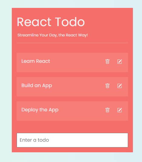 Image result for React Class Using To-Do App