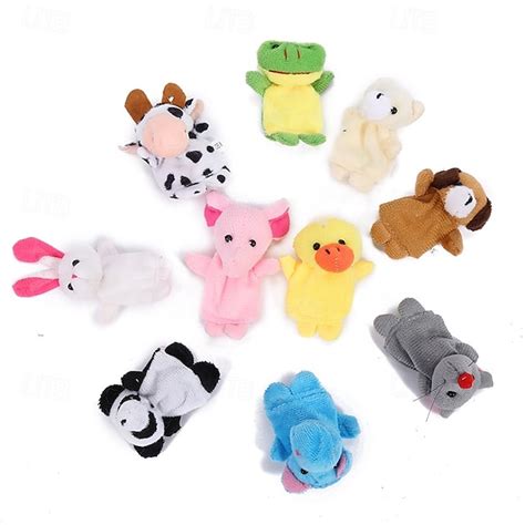 Finger Puppet Set The Original Storytime Learning Aid 10 Pack/6 Pack ...