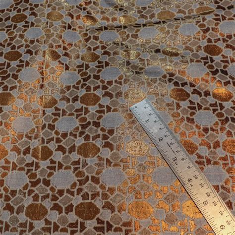 Brown Eta Pathar Lorex Shimmer Silk Fabric – Mohsin Textiles