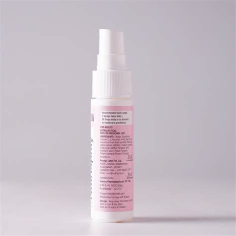 Nutrispray Gluta | Glutathione Supplement Spray