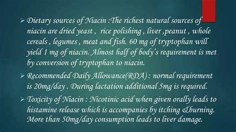 Vitamin b3, NIACIN | PPTX