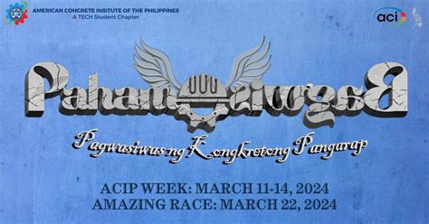 ACIP WEEK, AiTECH - Antipolo Institute of Technology, 11 March to 14 ...
