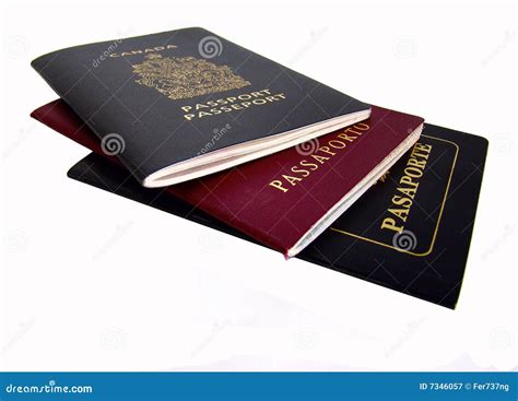 Passports stock image. Image of europe, canada, canadian - 7346057