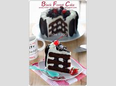 Just My Ordinary Kitchen : BLACK FOREST CAKE FOR OUR  