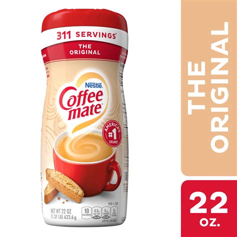 Nestle Coffee mate Original Powdered Coffee Creamer 22 oz. - Walmart ...