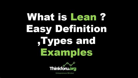 Image result for Lean Explained