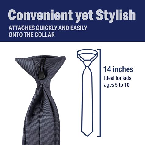 Buy Luther Pike Seattle Ties For Boys - Clip On Tie Woven Boys Ties ...