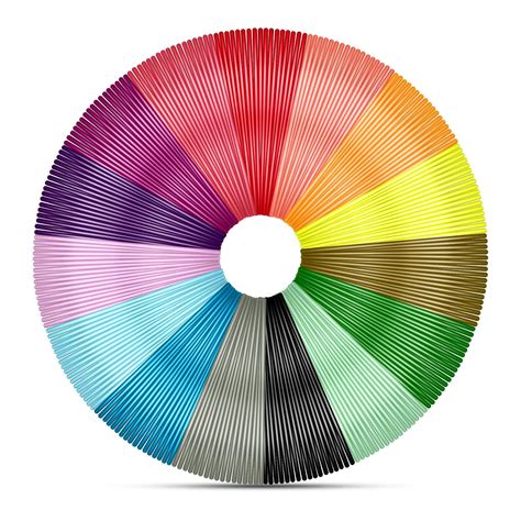 3D Pen Filament Refills Filament 15 Random Colors, 3D Printing Pen PLA ...