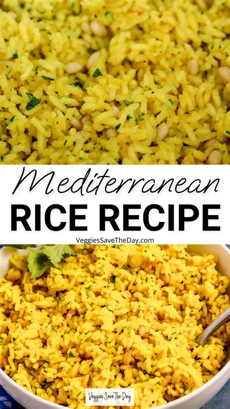 Mediterranean rice recipe – Artofit