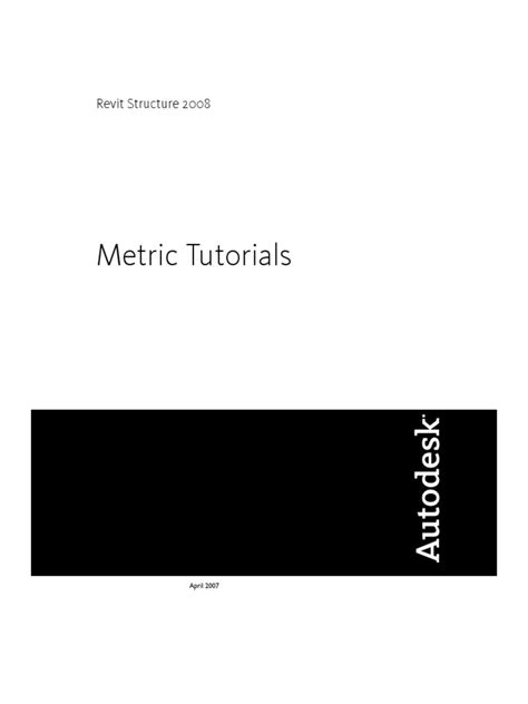 Revit Tutorial 2018 Metric 的图像结果