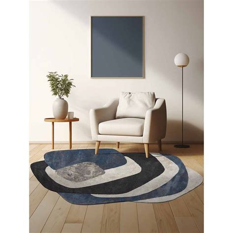 Buy OBSESSIONS Multi-Color Polypropylene Carpet (5X7 Feet) Online