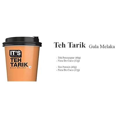 Buy Aik Cheong It's Teh Tarik Gula Melaka 72g - Enjoy a good cup of eh ...