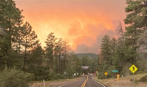 Dry lightning ignited wildfires in June 2021