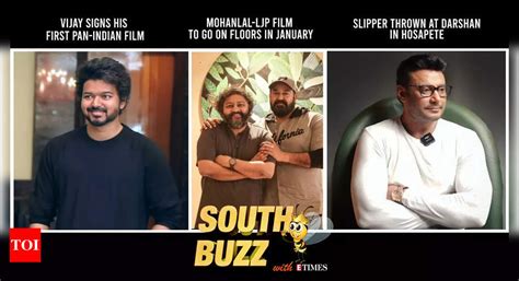 South Buzz: Vijay signs his first pan-Indian film; Mohanlal-LJP film to ...