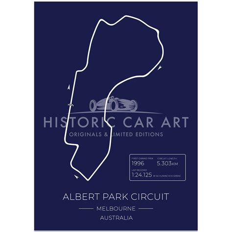 Studio 72 -Albert Park Grand Prix Circuit | Australia | Poster ...
