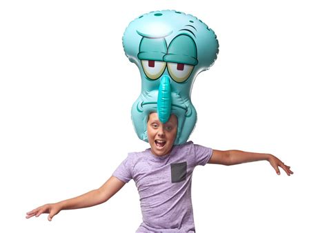 Buy Spongebob Squarepants, Spongeheads, +20” Tall Inflatable Wearable ...