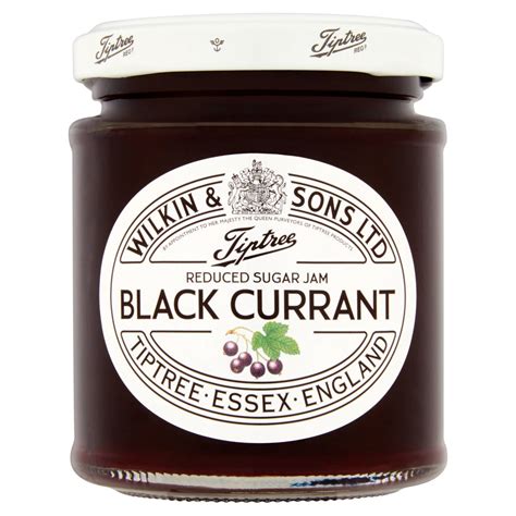 Tiptree Blackcurrant Reduced Sugar Jam - HelloSupermarket