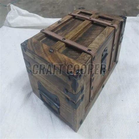 Wooden Rectangle Chest Box Manufacturer, Supplier from Noida