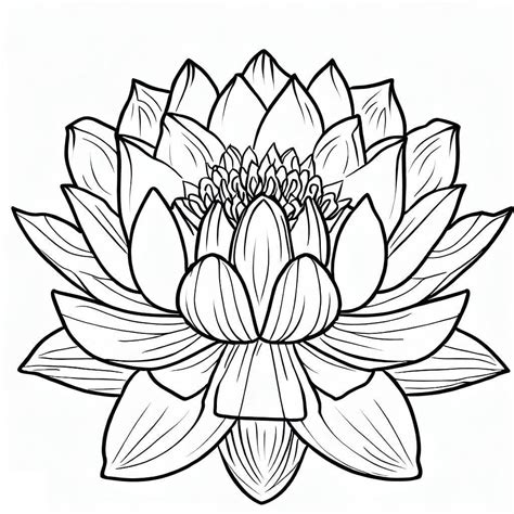 Coloring Pictures Of Lotus Flower at viimaddisonblog Blog