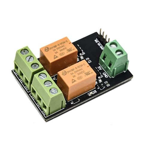 SmartElex 5V 3A 2 Channel Signal Relay Module – Robocraze