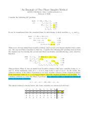 Image result for Two-Phase Simplex Method