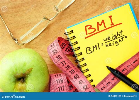BMI Body Mass Index Formula Stock Image - Image of eating, diet: 54833161