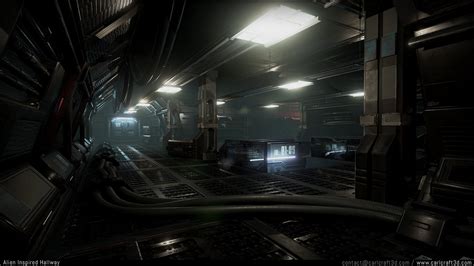 Image result for Alien Hallway Scene
