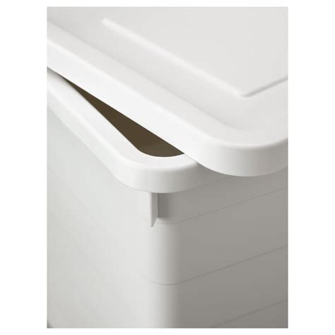 SOCKERBIT box with lid, white, 38x51x30 cm (15x20x11 ¾") - IKEA