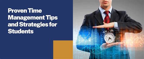 Proven Time Management Tips and Strategies for Students | Sunstone Blog