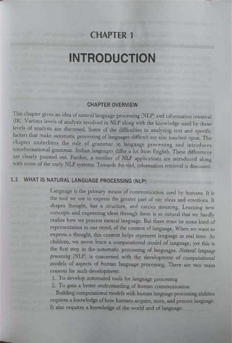 NLP 101: Chapter 1 Overview of Natural Language Processing and IR - Studocu
