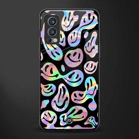 Acid Smiles Chromatic Edition Phone Cover for OnePlus Nord 2 5G | Glass ...
