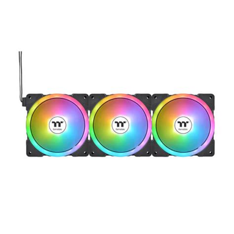 Thermaltake Swafan EX12 ARGB Sync Black Triple Pack Cabinet Fan