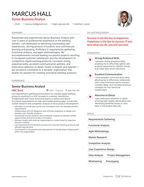 3 Senior Business Analyst Resume Examples & How-To Guide for 2024