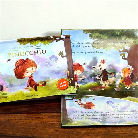 My First Pop Up Fairy Tales - Pinocchio (Pop up Books) by Wonder House ...