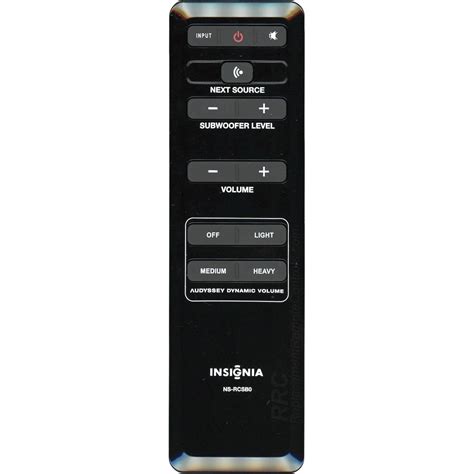 Buy Insignia NS-RCSB0 Sound Bar Remote Control for NS-SBAR, NS-SBAR-A ...