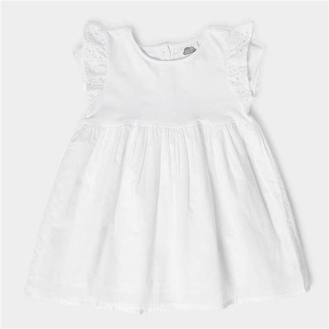 Mi Arcus - Full Sleeves Frock For Baby Girl - Cotton Baby Girl Frock