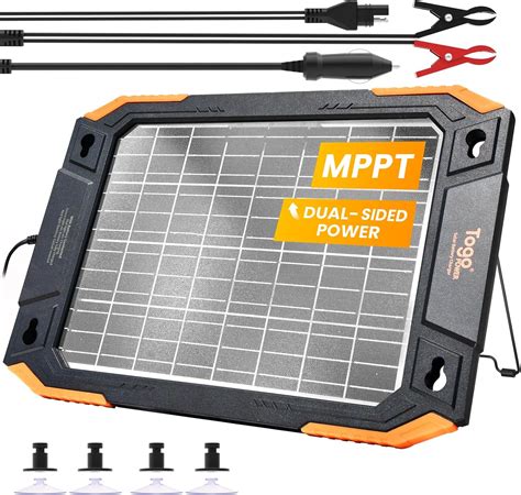 Togo POWER TogoPOWER 12V Solar Battery Charger Maintainer, India | Ubuy
