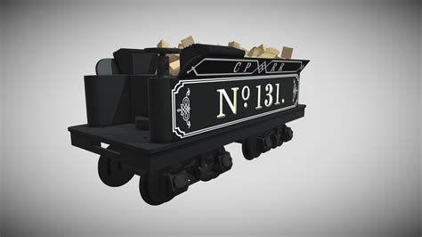 Back To The Future 3 Sierra Railway No131 tender - Download Free 3D ...