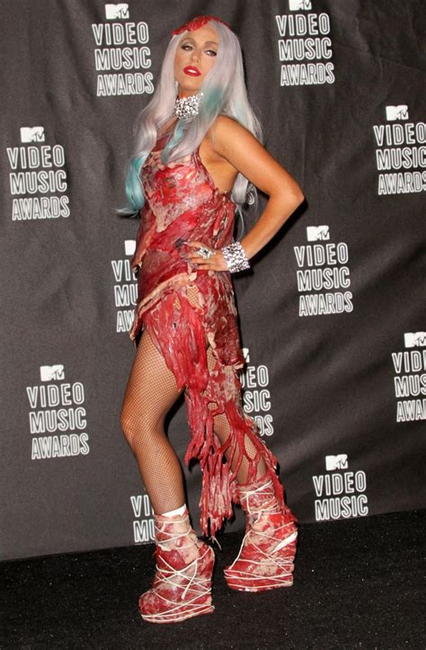 Lady Gaga’s meat dress now being served for dinner - NY Daily News
