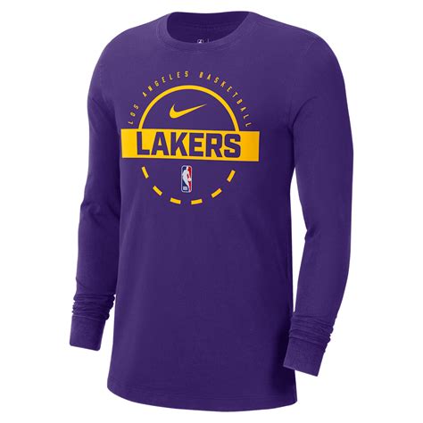 Mens Nike Los Angeles Lakers Long Sleeve Shirts. Nike.com