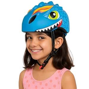 Buy Jern 3D Dinosaur Kids Bicycle Helmet Adjustable Strap, Small Size ...