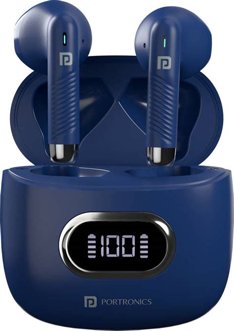 Portronics Harmonics Twins S9 TWS Wireless Earbuds with Upto 30H ...